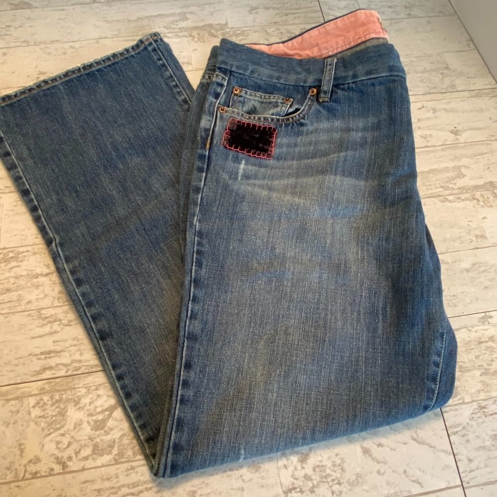 Old Navy Ultra Low Bootcut Jean size 16
